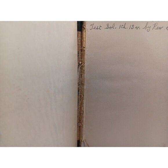 Antique Testament And Psalms Large Type Red Letter Edition Light Of The World - Picture 4 of 10